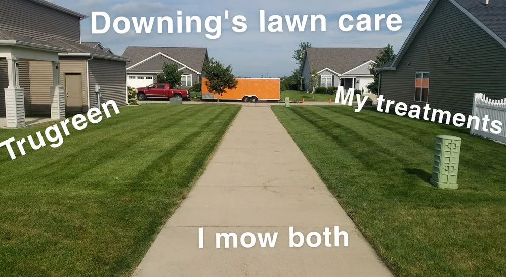 Affordable lawn mowing service for year-round maintenance across Thomasboro, IL - Downings Lawn Care & Snow Removal