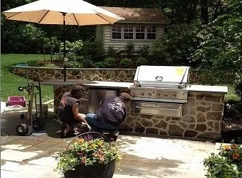 Affordable garden landscaping in Berwyn, PA by Doyle and McDonnell