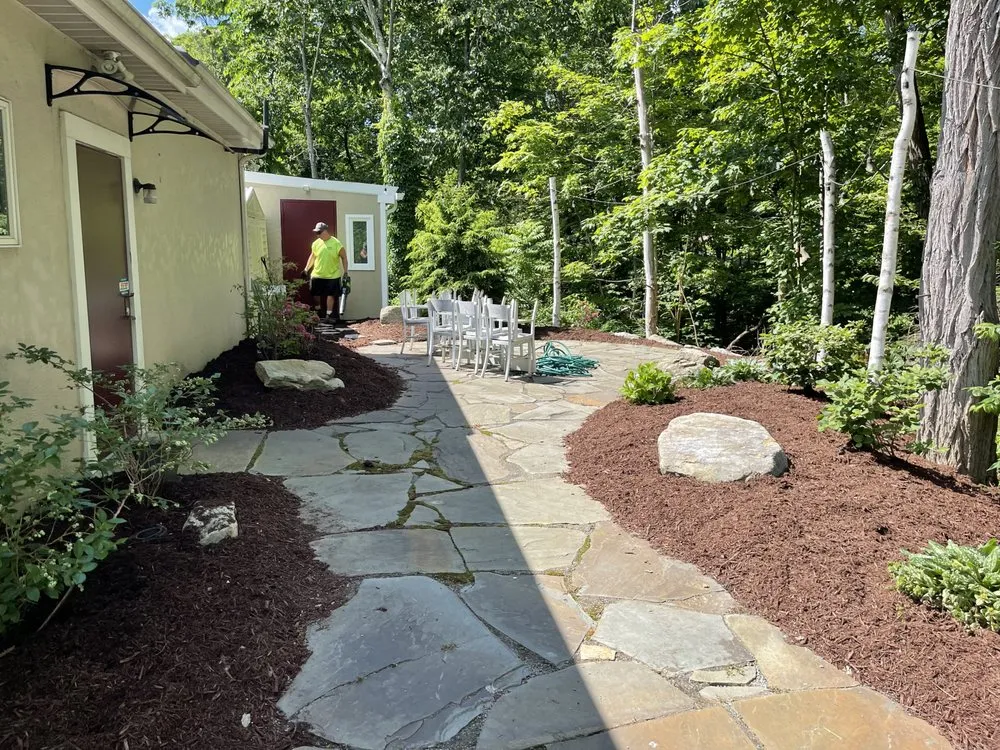 Top-rated residential landscaping with custom design across Monroeville, PA - Doyle Bros Lawn Care