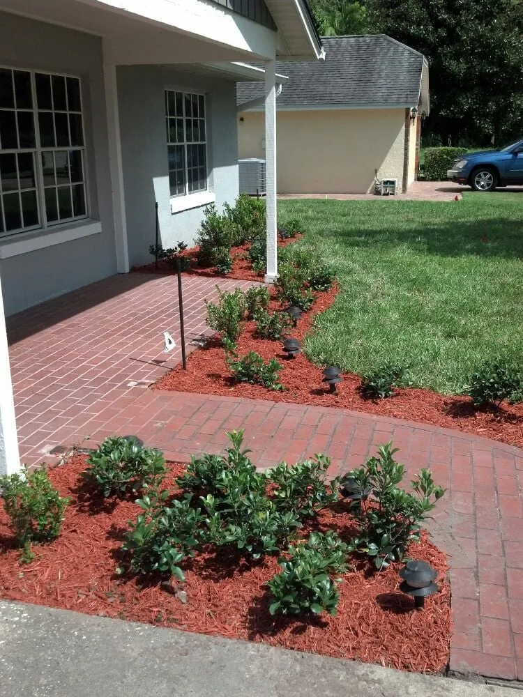 Custom landscape installation in Orlando, FL - Doyle Land Systems