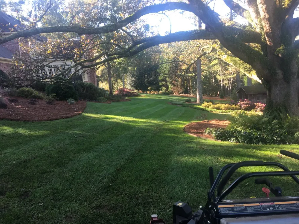 Professional lawn mowing service in Marietta, GA by Doza Landscape