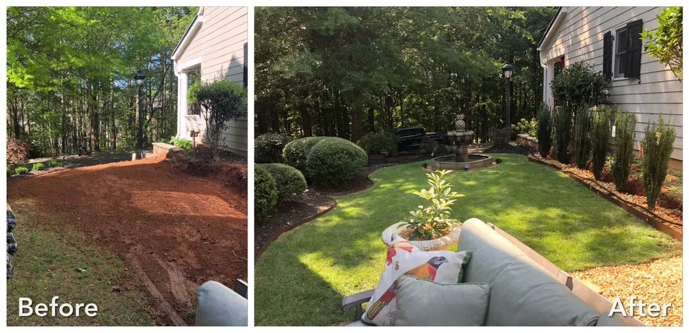 Custom yard maintenance for residential properties across Marietta, GA - Doza Landscape