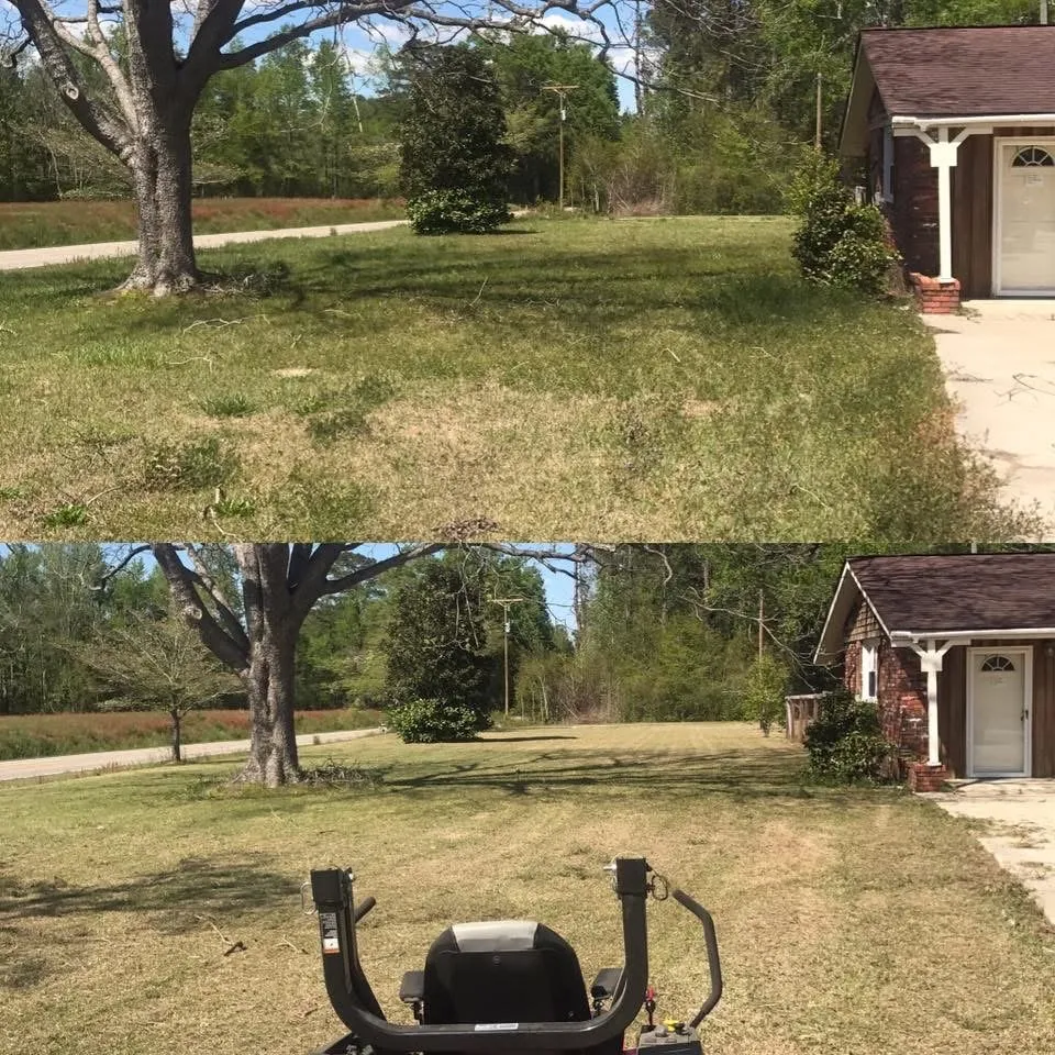 Affordable lawn mowing service for homes in Loris, SC by Dozier’s Lawn Care