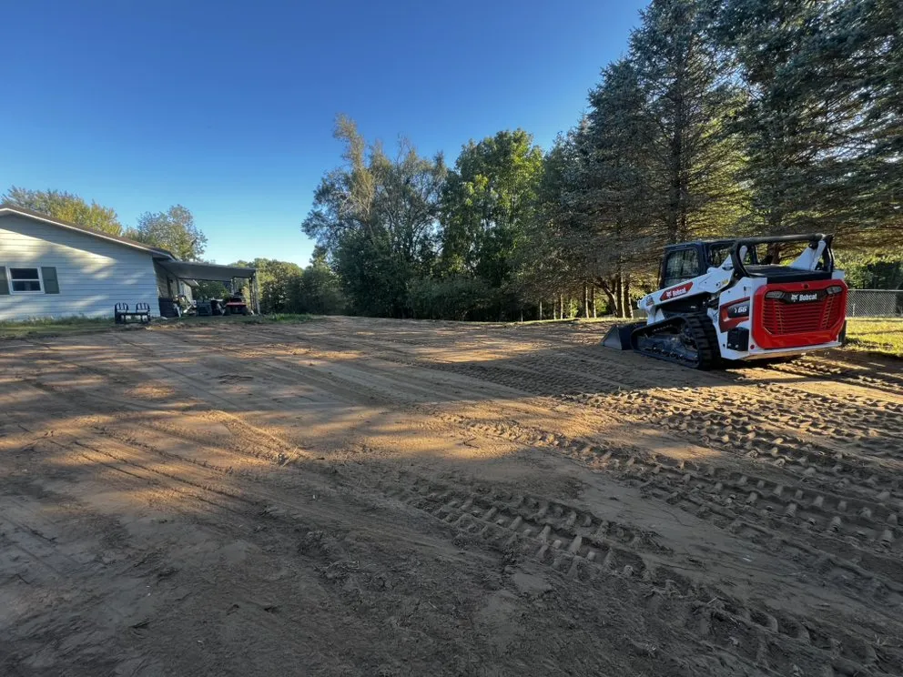 Professional landscape design with custom design in McBain, MI by Dozie’s Dirtworks