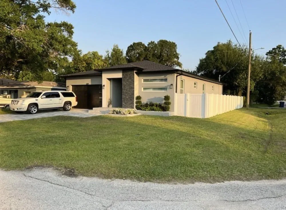 Custom yard cleanup service for outdoor upgrades in Tampa, FL by Dp Landscaping