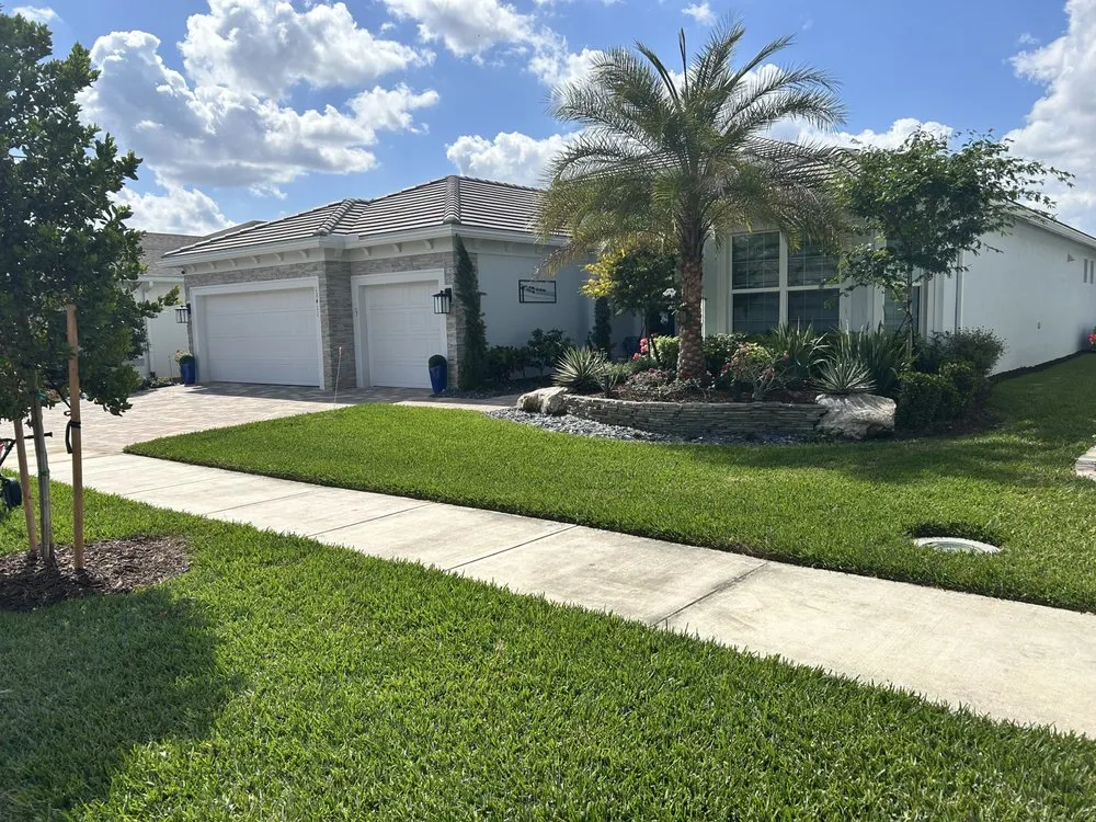 Custom landscape design in Lake Worth, FL by DP Pest Solutions