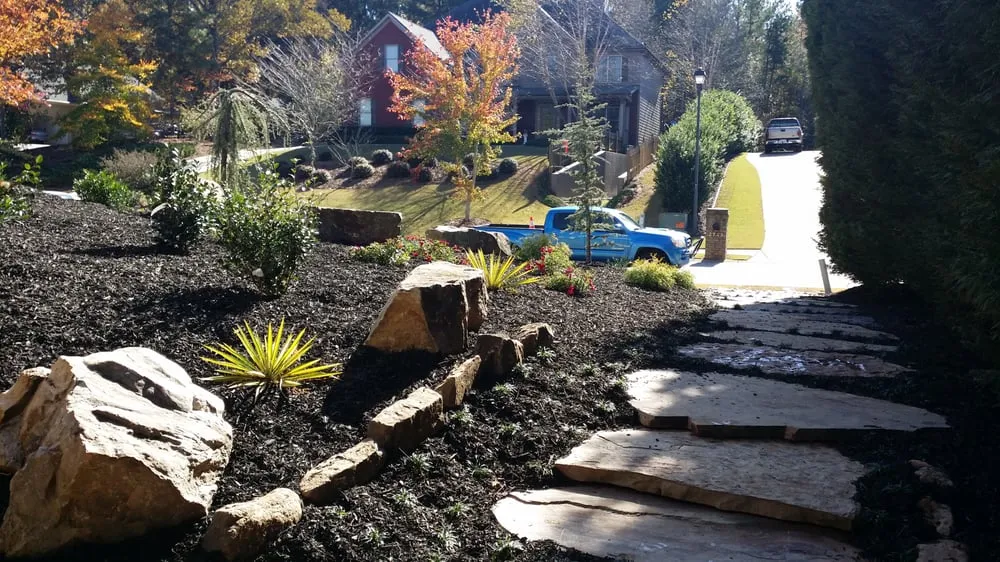 Reliable lawn mowing service for beautiful yards across Flowery Branch, GA - DP Tree Removal and Landscaping