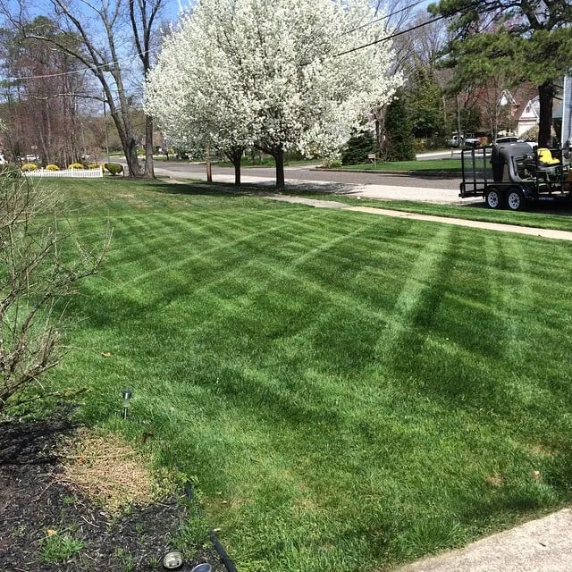 Custom landscape installation in Hammonton, NJ - D.P.A Lawns & Landscaping LLC.