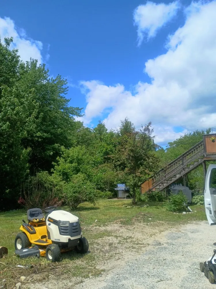 Custom landscape installation in Windham, ME - DPM Landscape and Property Services