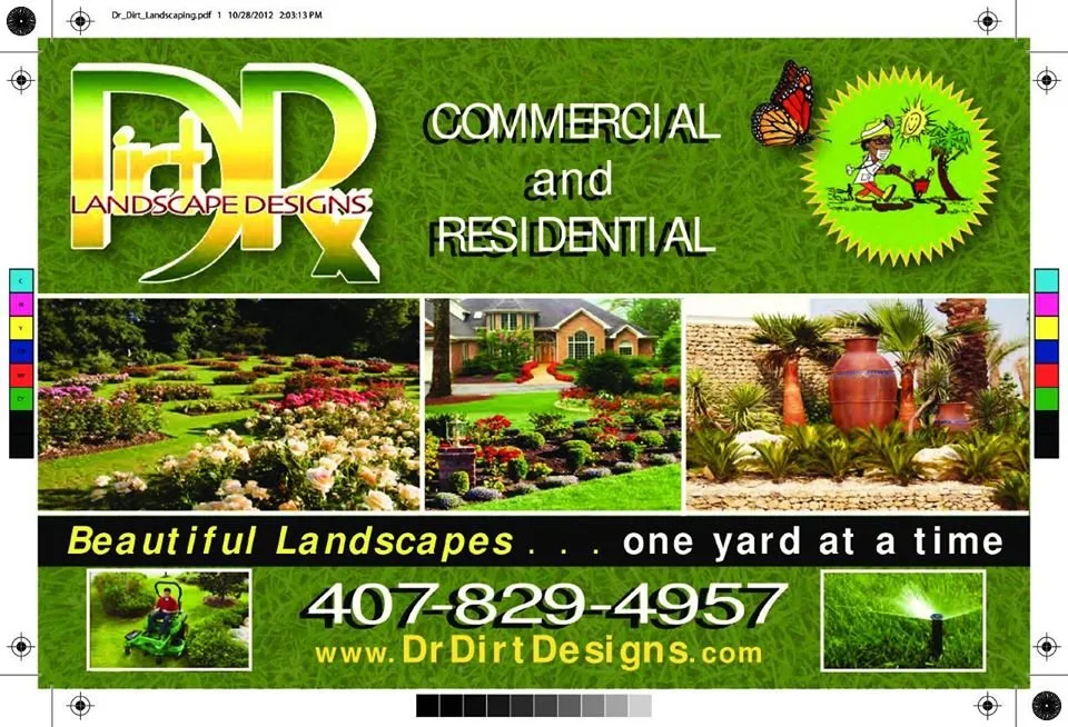 Custom yard cleanup service in Longwood, FL by Dr. Dirt Landscape Designs & Services