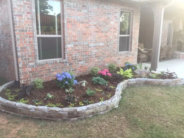 Custom landscaping services in Guthrie, OK by Dr. Green Thumb Landscapes