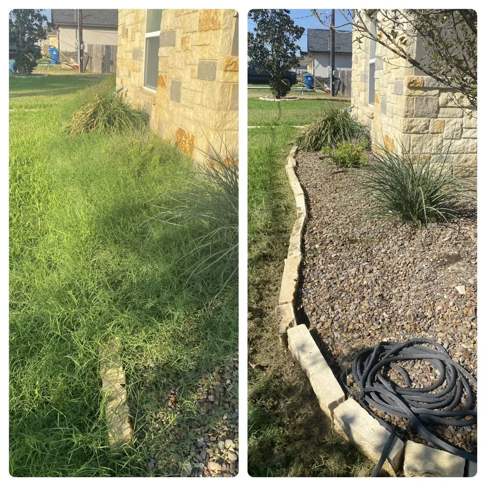 Affordable lawn mowing service for homes in La Vernia, TX by Dr Green thumb Lawn and Home Care