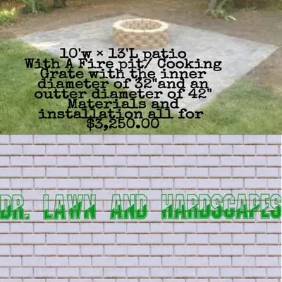 Dr Lawn and Hardscapes Logo