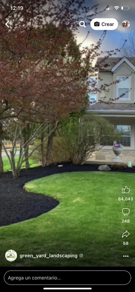 Custom lawn mowing service with custom design across Miami, FL - D&R Lawn Care Service