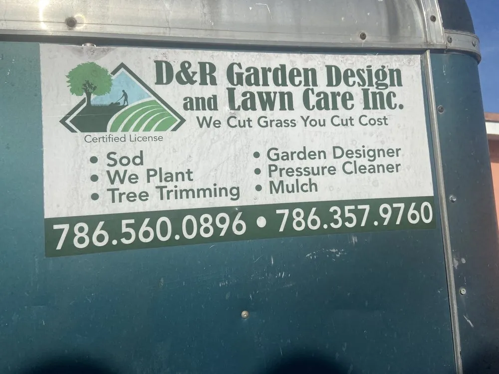 Custom yard cleanup service experts serving Miami, FL - D&R Lawn Care Service