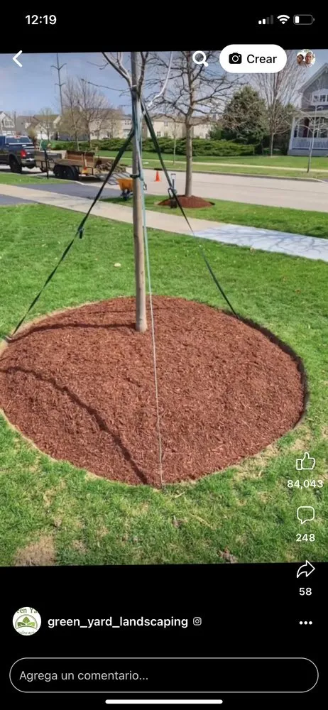 Professional residential landscaping with custom design in Miami, FL by D&R Lawn Care Service