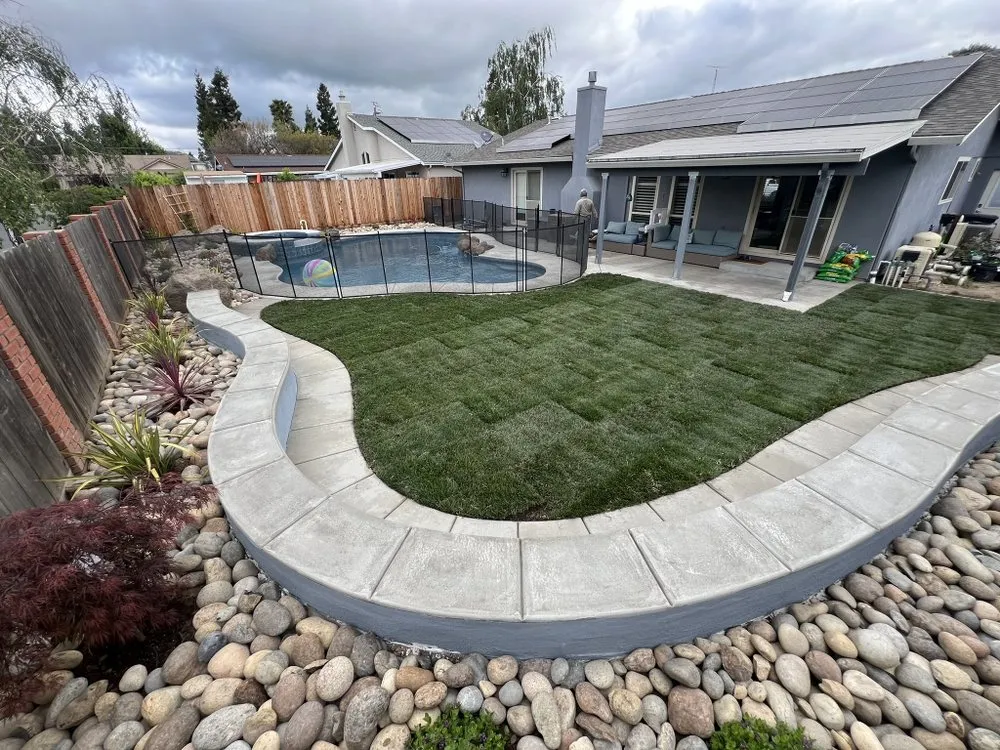 Local outdoor landscaping in Stockton, CA by Drago