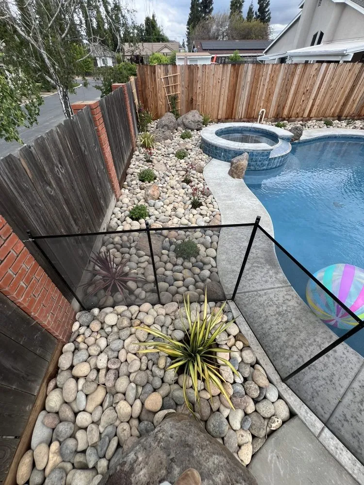 Local residential landscaping with custom design across Stockton, CA - Drago