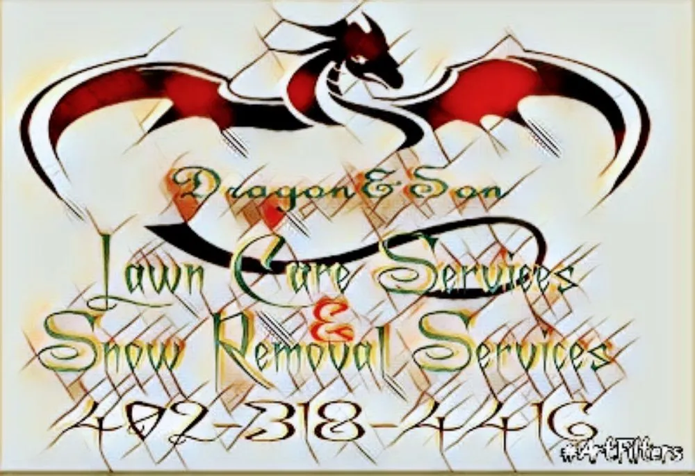 Custom yard cleanup service with custom design in Lincoln, NE by Dragon & Son Lawn Care Services/D&S Snow Removal services