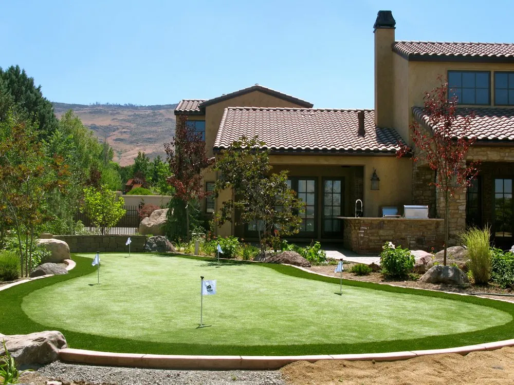 Affordable lawn mowing service for outdoor upgrades in Reno, NV by Dragon Pavers & Landscaping