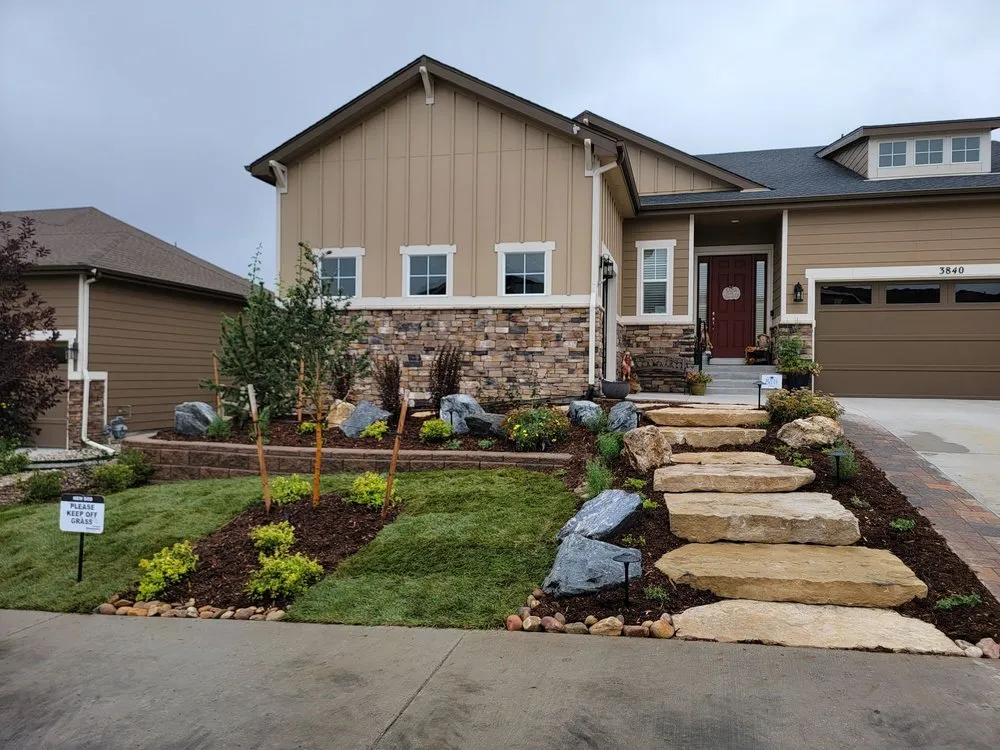 Affordable garden landscaping in Parker, CO - Dragonfly Landscape Design