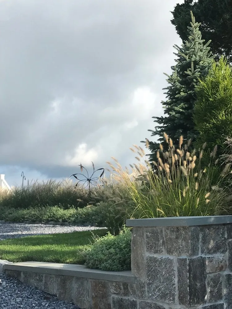Top-rated garden landscaping with custom design in Speonk, NY by Dragonfly Landscape Design