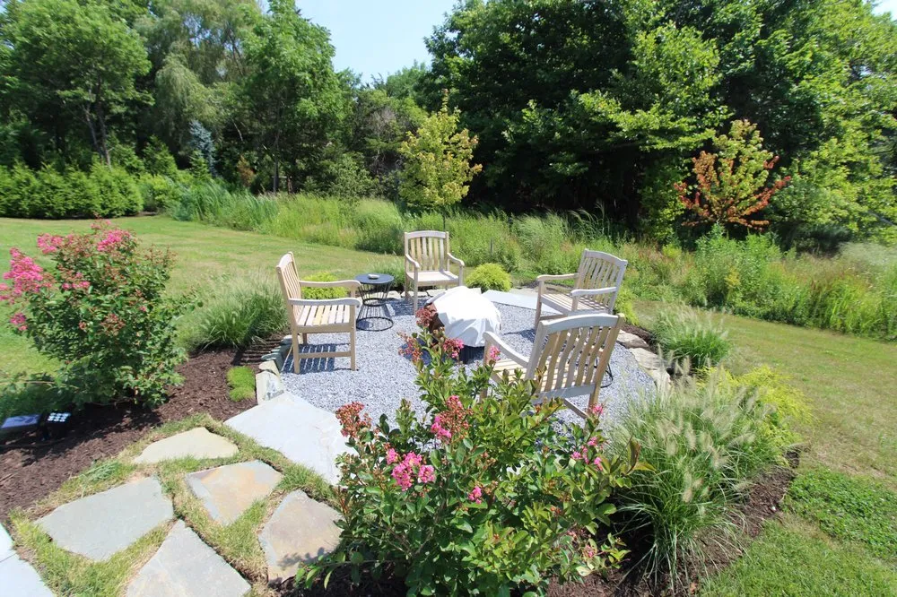 Professional yard maintenance in Speonk, NY by Dragonfly Landscape Design