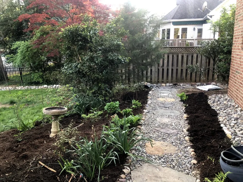 Affordable residential landscaping experts serving Falls Church, VA - Drainage & Erosion Solutions