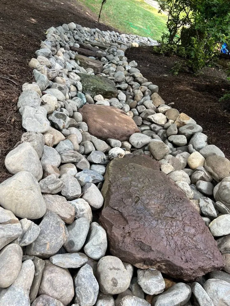Top-rated residential landscaping in Falls Church, VA by Drainage & Erosion Solutions