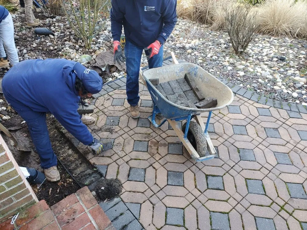 Trusted outdoor landscaping for beautiful yards in Falls Church, VA by Drainage & Erosion Solutions