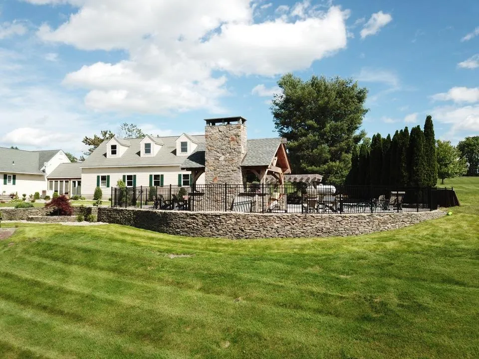 Custom yard cleanup service in Blairstown, NJ by Drake's Landscaping & Excavating