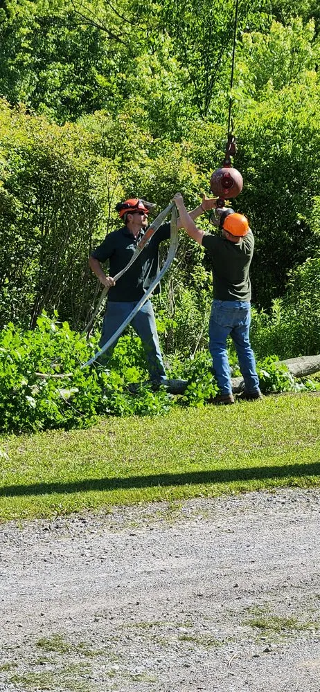 Professional landscape installation for residential properties in Darien Center, NY by Draves Tree Service