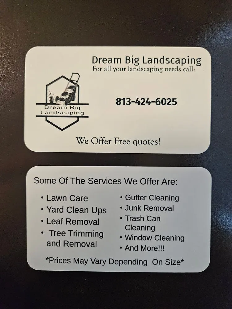 Affordable residential landscaping near you across Palm River-Clair Mel, FL - Dream Big Landscaping