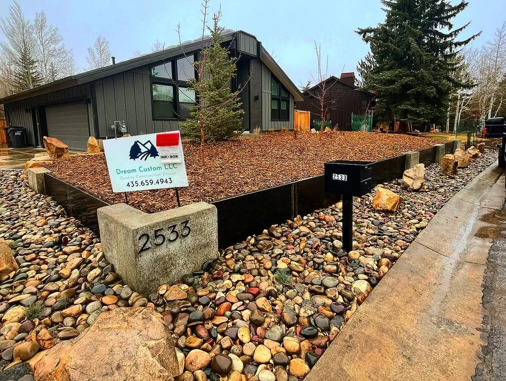 Professional lawn care service for outdoor upgrades in Park City, UT by Dream Custom