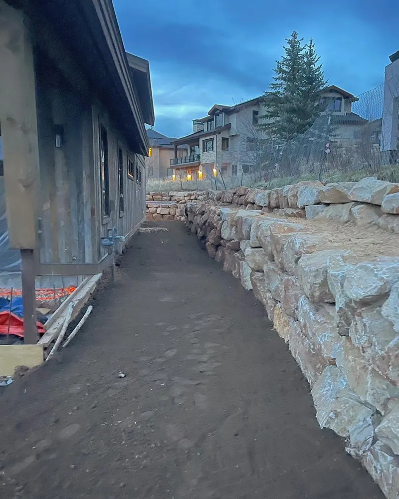 Professional outdoor landscaping for beautiful yards in Park City, UT by Dream Custom