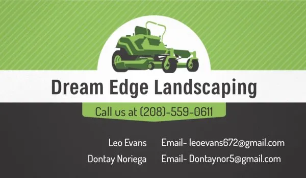 Dream edge landscaping Logo