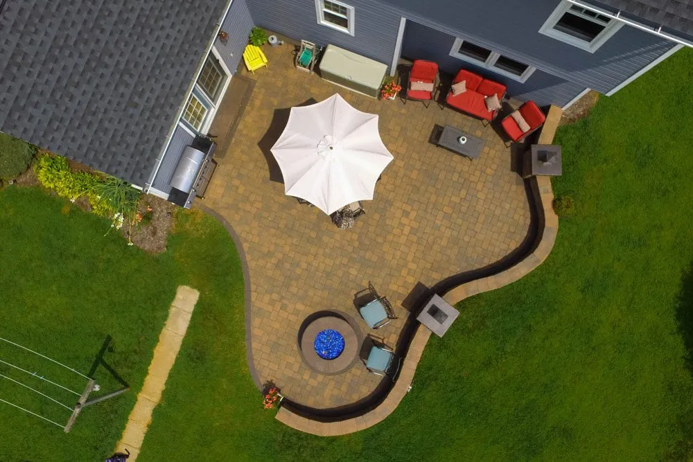 Local landscape installation for beautiful yards in Delair, NJ by Dream garden hardscaping and landscaping