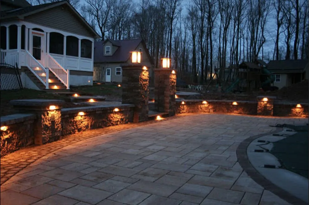 Professional yard cleanup service with custom design in Delair, NJ by Dream garden hardscaping and landscaping