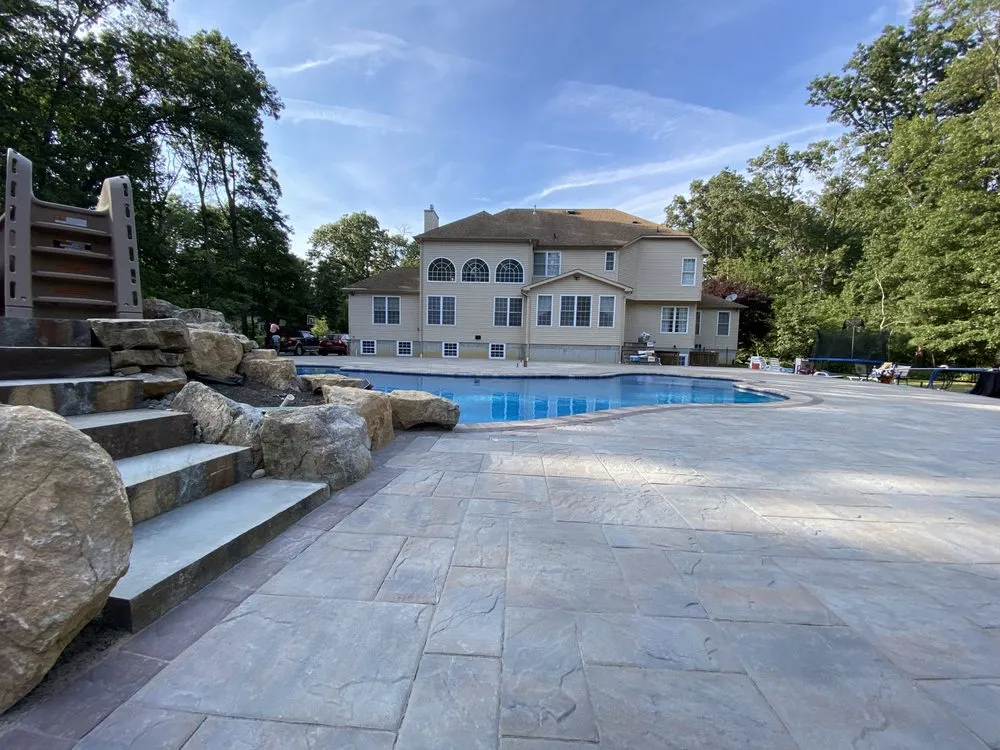 Top-rated residential landscaping in Delair, NJ by Dream garden hardscaping and landscaping