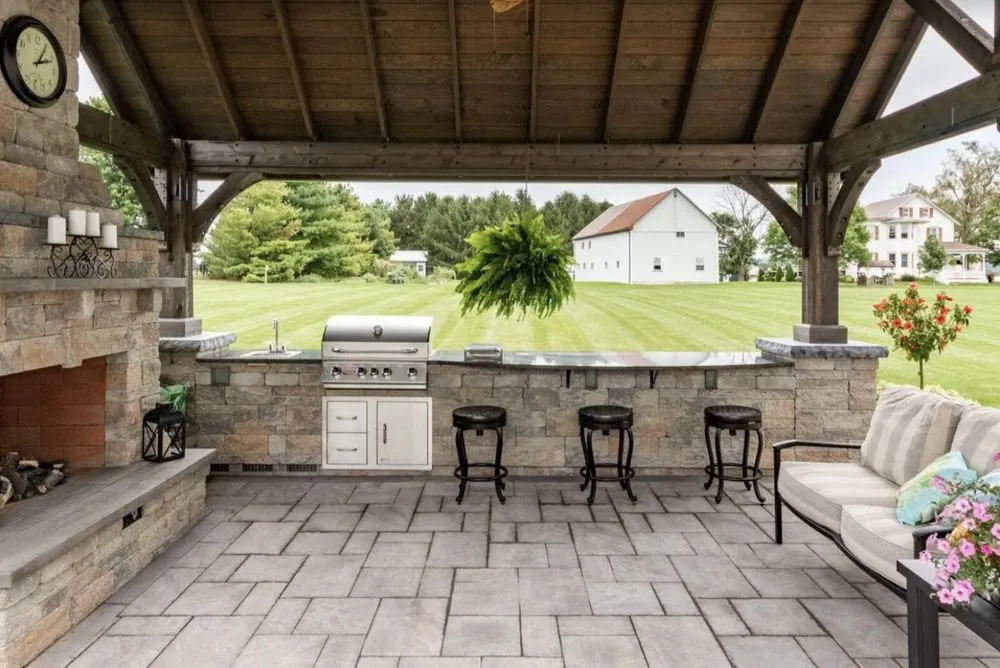 Local lawn mowing service in Delair, NJ by Dream garden hardscaping and landscaping