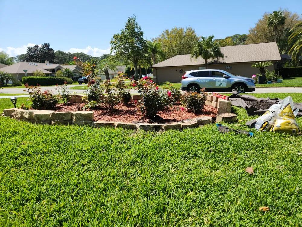 Expert landscape installation for homes in Ormond Beach, FL by Dream Home Yardscaping