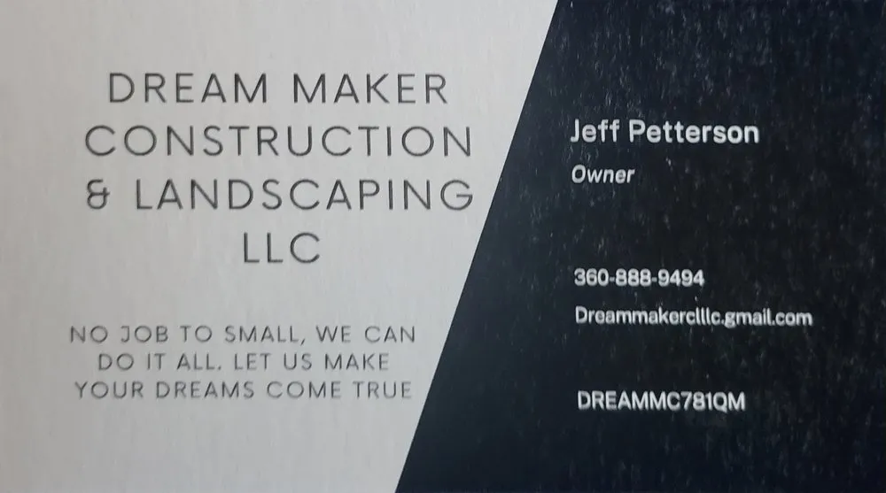 Local yard maintenance in Olympia, WA by Dream maker construction & landscaping