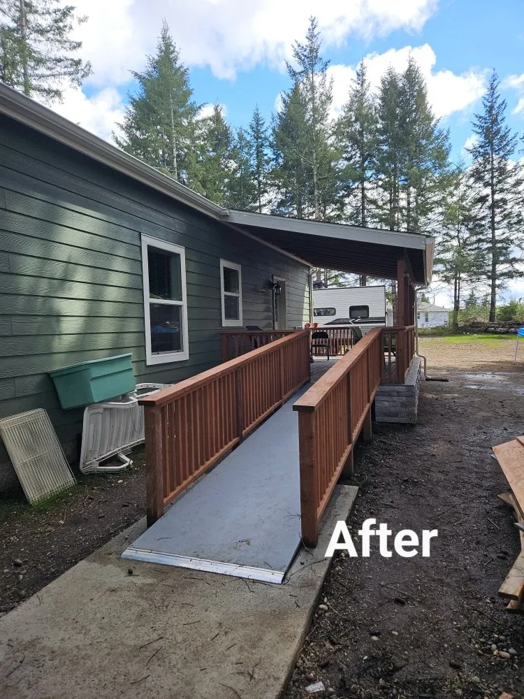 Affordable outdoor landscaping in Olympia, WA by Dream maker construction & landscaping