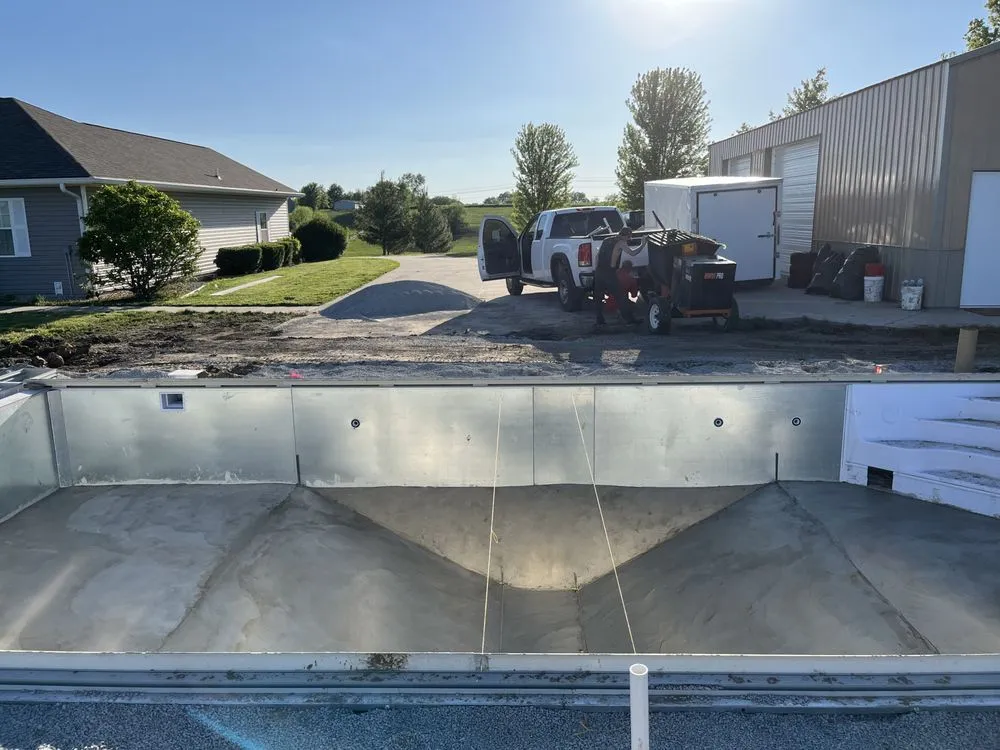 Affordable landscape installation for homes in Saint Joseph, MO by Dream Pools Plus