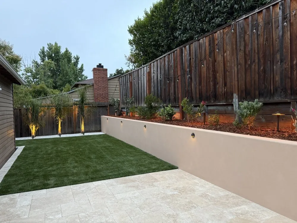 Custom landscape installation in Hayward, CA - Dream Reality Landscape