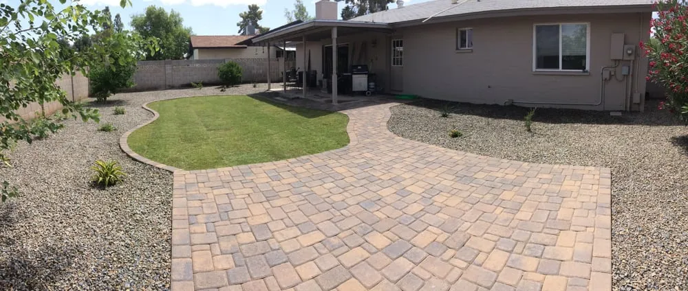 Trusted yard cleanup service for beautiful yards in Gilbert, AZ by Dream Retreats Landscape Design & Construction