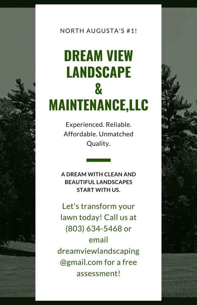 Expert garden landscaping in North Augusta, SC by Dream View Landscape & Maintenance