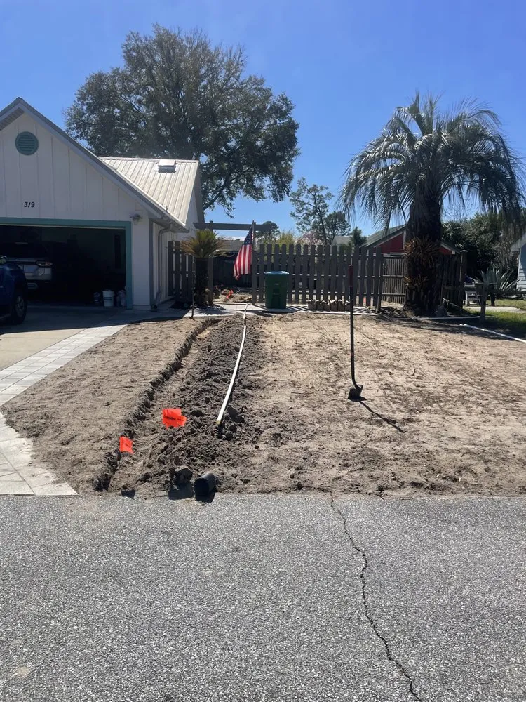 Expert yard cleanup service for residential properties in Lynn Haven, FL by Dream Weaver Landscaping