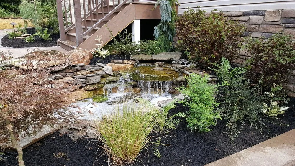 Professional landscape installation in Canton, OH by Dreamscape Contracting
