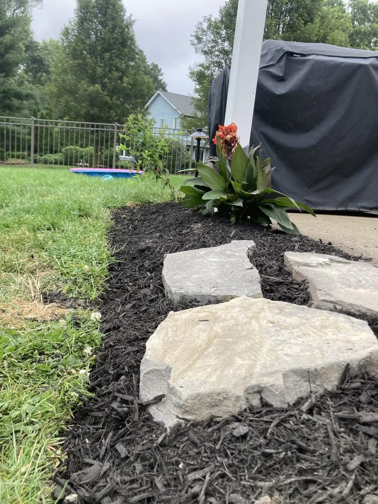 Affordable garden landscaping for beautiful yards in Canton, OH by Dreamscape Contracting